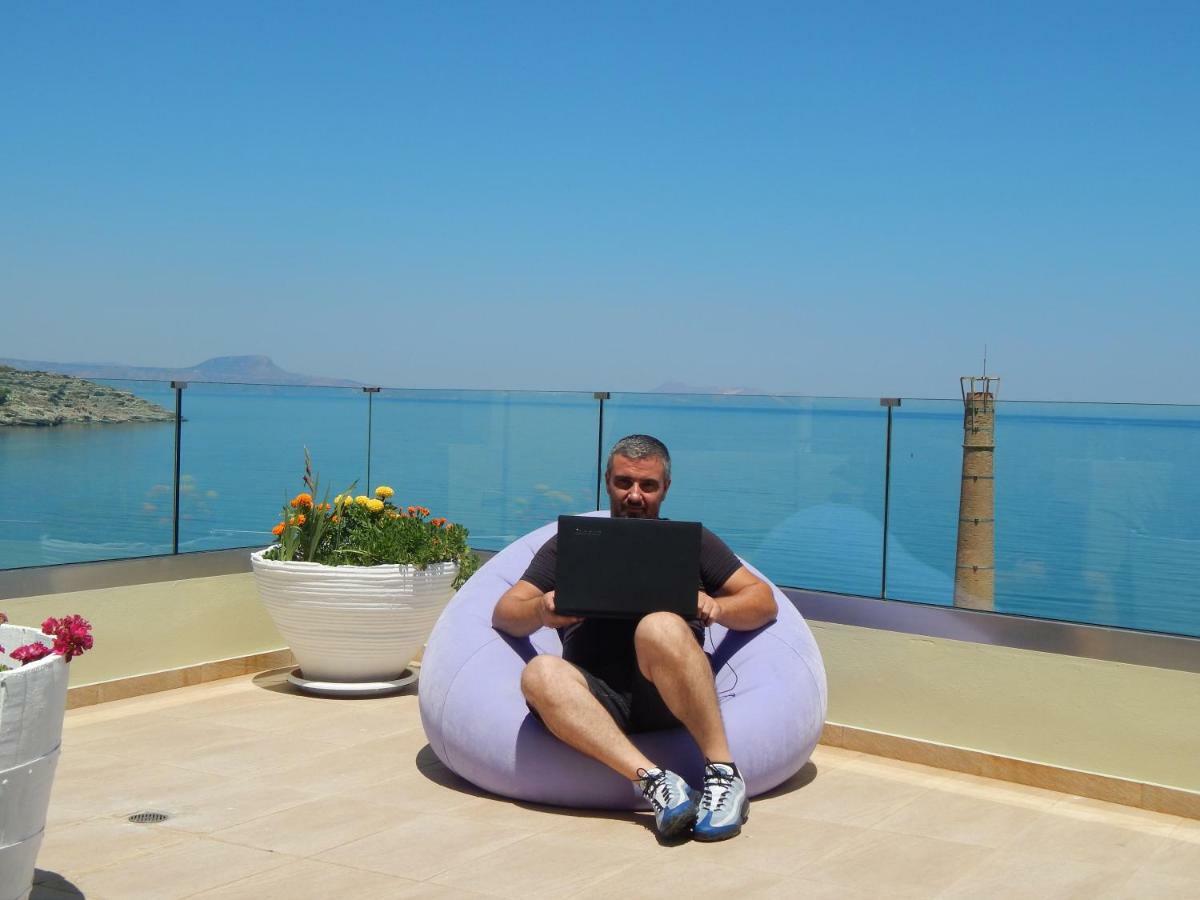 Appartamento Elytis Panoramic View Rethymno Esterno foto