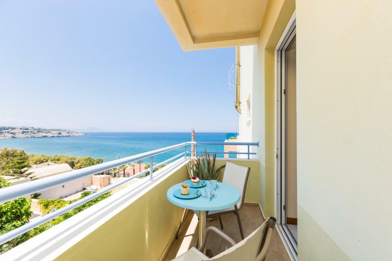 Appartamento Elytis Panoramic View Rethymno Esterno foto